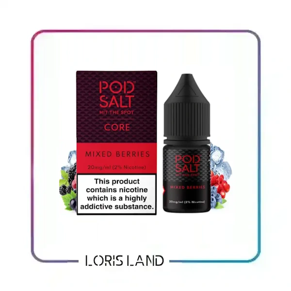 سالت پاد سالت توت فرنگی تمشک بلوبری